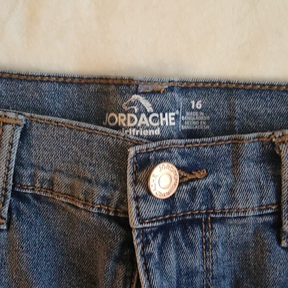 Girl's girlfriend hi rise jeans size 16 - Picture 4 of 4